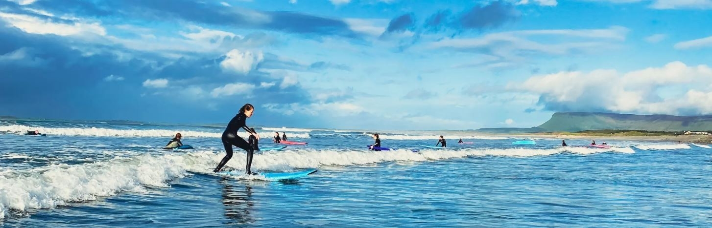 Campamentos de surf en Sligo